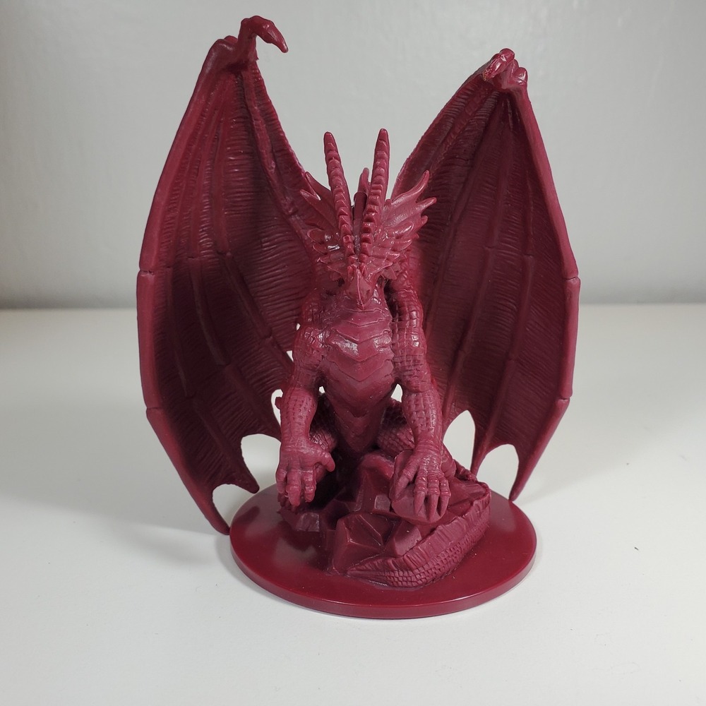 Ashardalon Red Dragon Replacement Miniature PVC Figure Dungeons Dragons D&D Mini